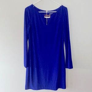 Vince Camuto sheath dress sz 10 blue